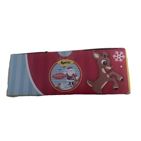 USAOPOLY Spot It! Rudolph Card Game Featuring Rudolph, Yukon Cornelius and Santa - Picture 5 of 7